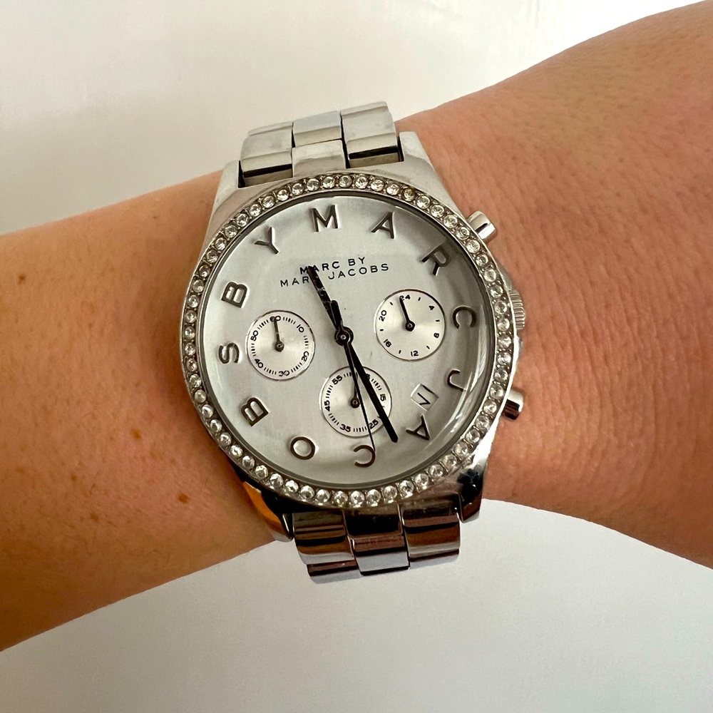 Marc by Marc Jacobs Women’s Silver Watch